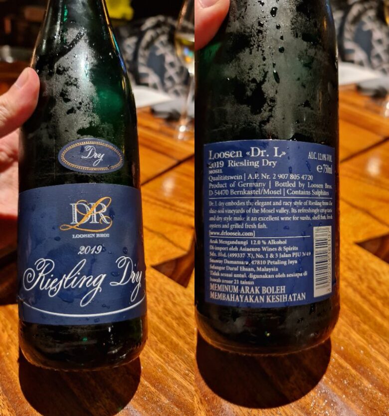Dr Loosen Dry Riesling Qualitatswein