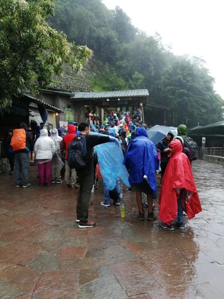 Machu Picchu entrance picture