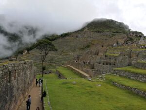 Machu Picchu ruin Terraced fields picture