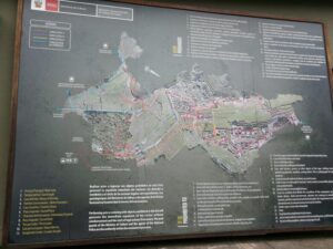 マチュピチュの地図の写真