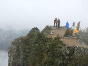 マチュピチュ山の頂上