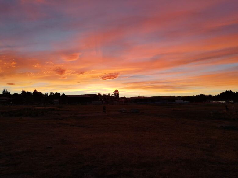 Tekapo Lake sunset