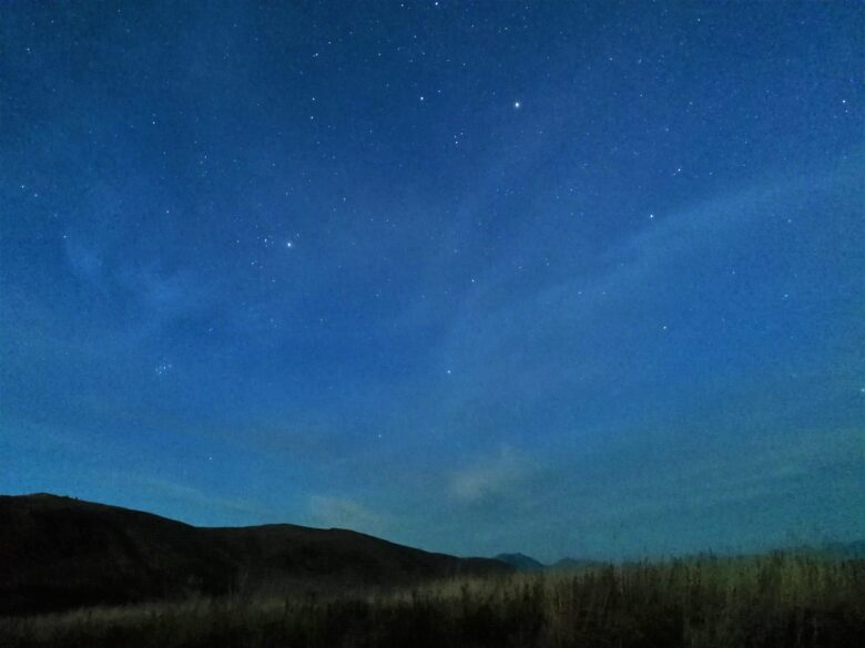 Tekapo Lake starry sky