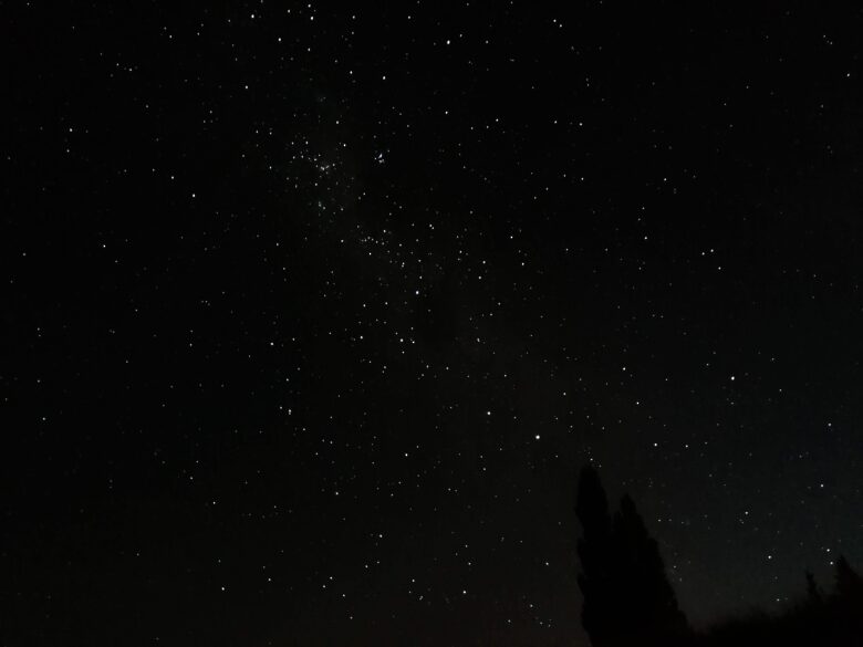 Tekapo Lake starry sky