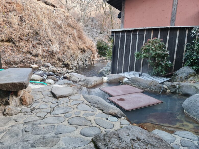 帆山亭 山ふじの露天風呂