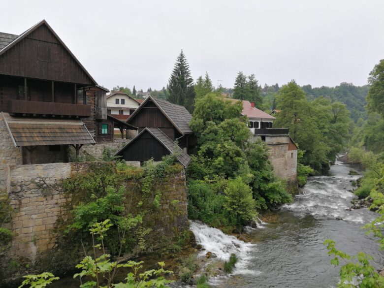 Rastoke village view