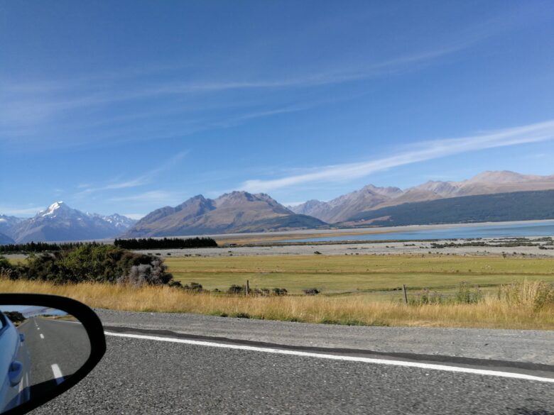 Aoraki drive view