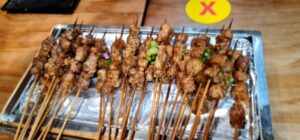 chicken skewer