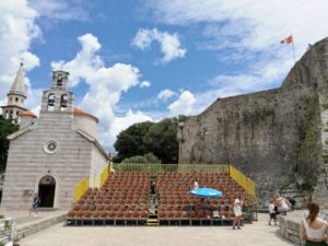 Budva old town church photo