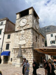 Kotor clock tower photo