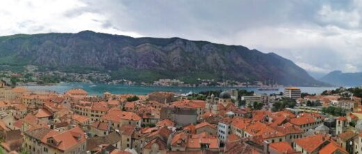 View from Kotor city wall
