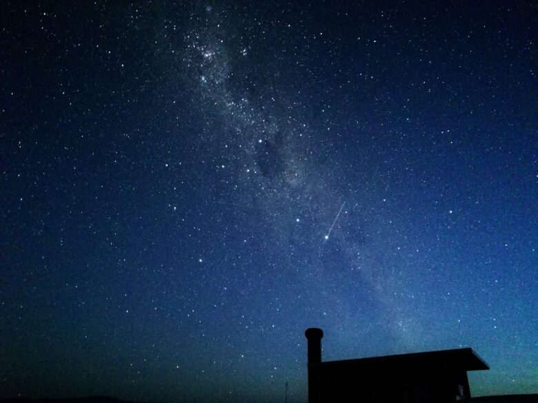 プカキ湖の星空の写真