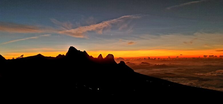 Kinabalu low's peak