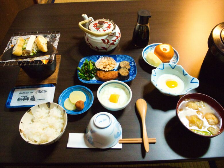 合掌民宿 ふるさとの朝食