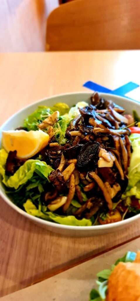 Sauteed Mushroom Salad