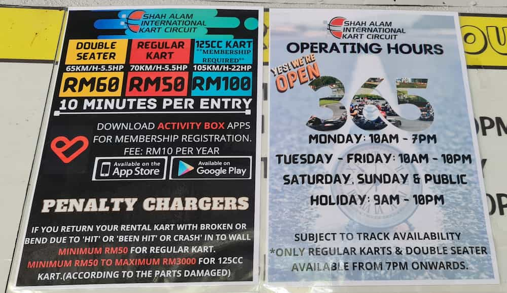 Go kart price